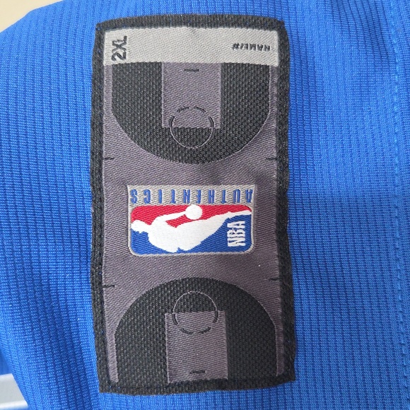 Luka Doncic Men's 2XL Fanatics Blue NBA Basketball Dallas Mavericks Jersey - Picture 6 of 12